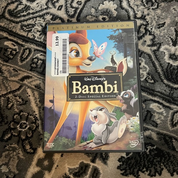 Walt Disney's Bambi movie 2 Disc. Platinum Edition DVD. - Picture 5 of 5